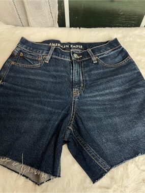 American Eagle Blue Denim Jeans with Button Fly